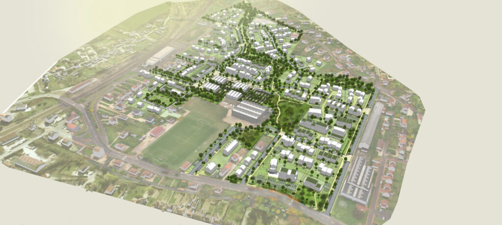 Ecoquartier AMI - 3D