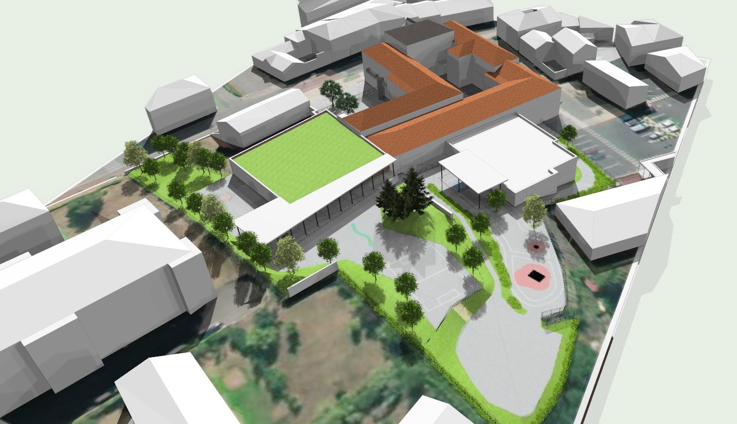 Programmation architecturale de l'école de Chalamont - 1