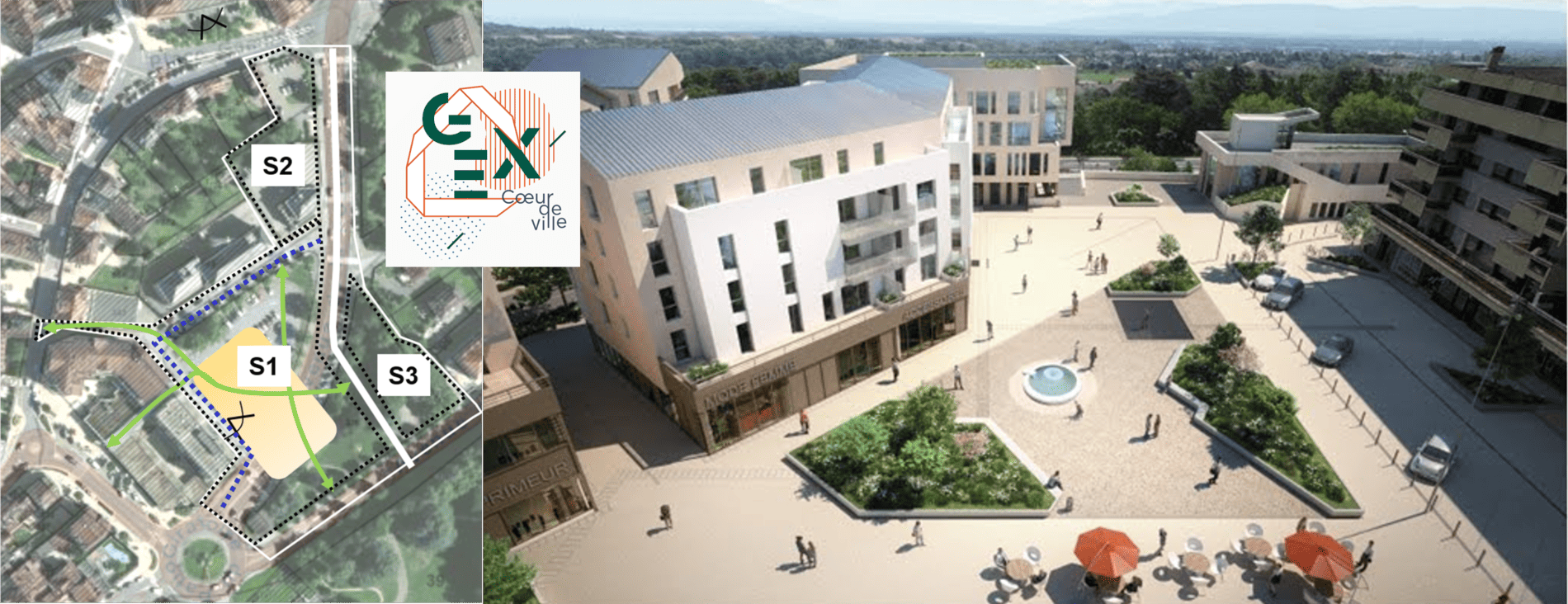 Modification PLU Gex Cœur de ville